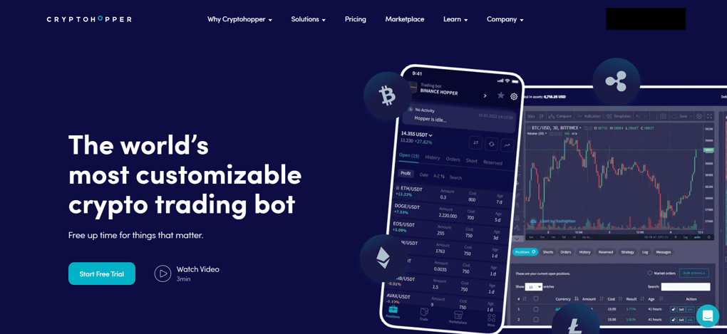 cryptohopper interface