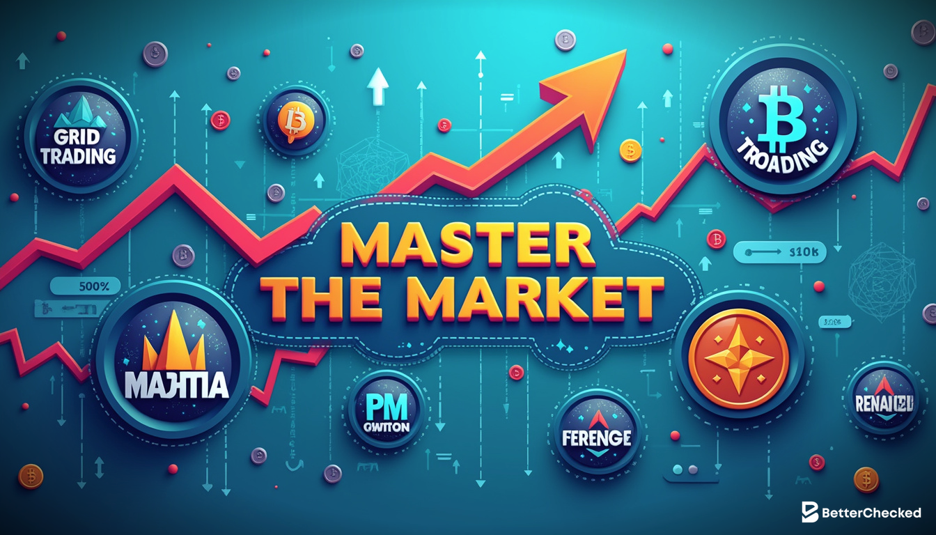 Banner image for Mastering The Market!: The 4 crypto trading bot strategies