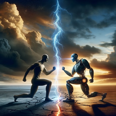Image for Man vs. Machine: The Ultimate Crypto Trading Showdown - Crypto Trading Bots Blog