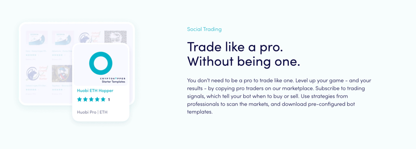 Details of CryptoHopper